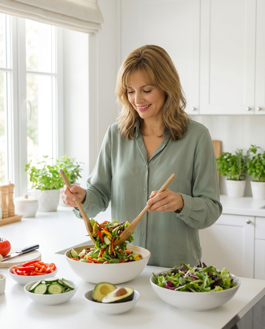 Healthy meal preparation